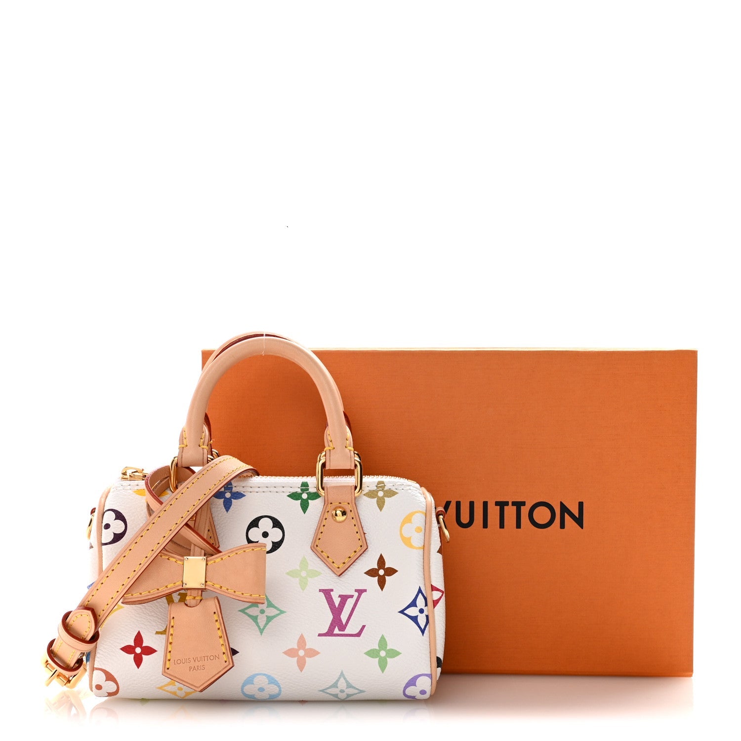 Louis Vuitton LV X TM Monogram Multicolor Nano Speedy White