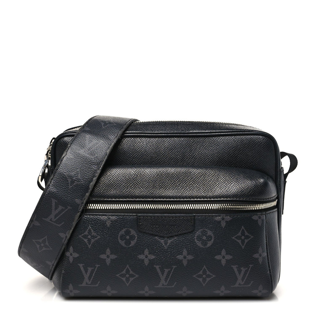 Louis Vuitton Taiga Monogram Eclipse Outdoor Messenger Black