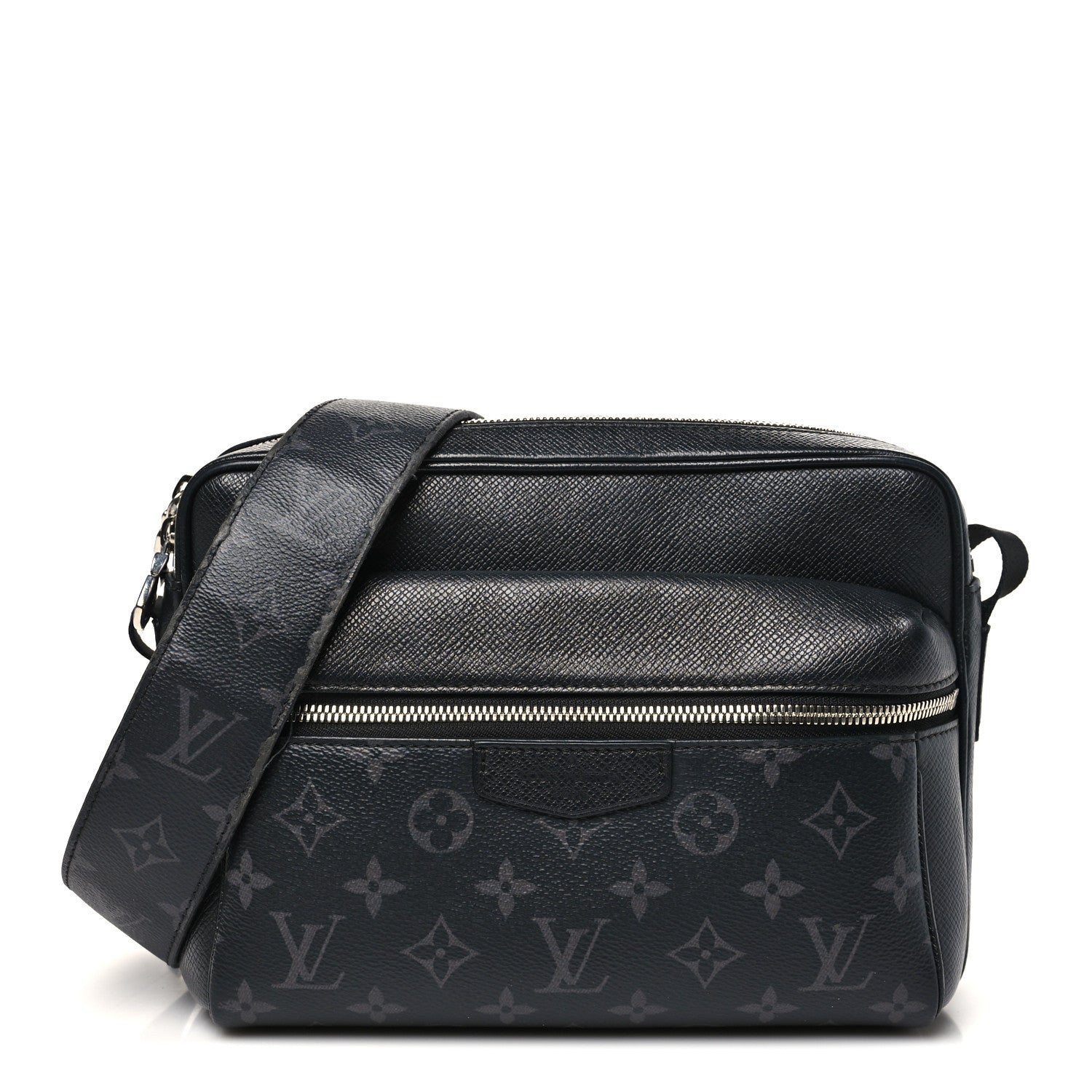 Louis Vuitton Taiga Monogram Eclipse Outdoor Messenger Black
