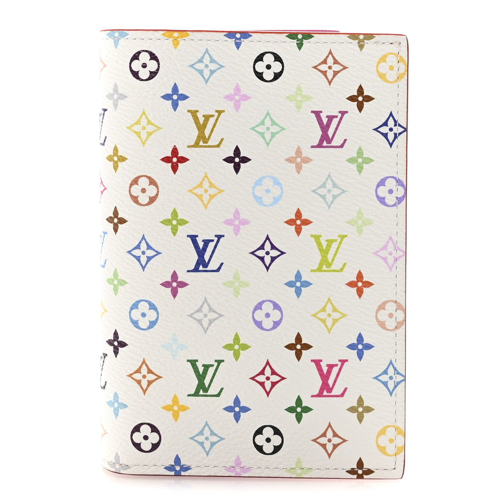 Louis Vuitton LV X TM Monogram Multicolor Passport Cover White
