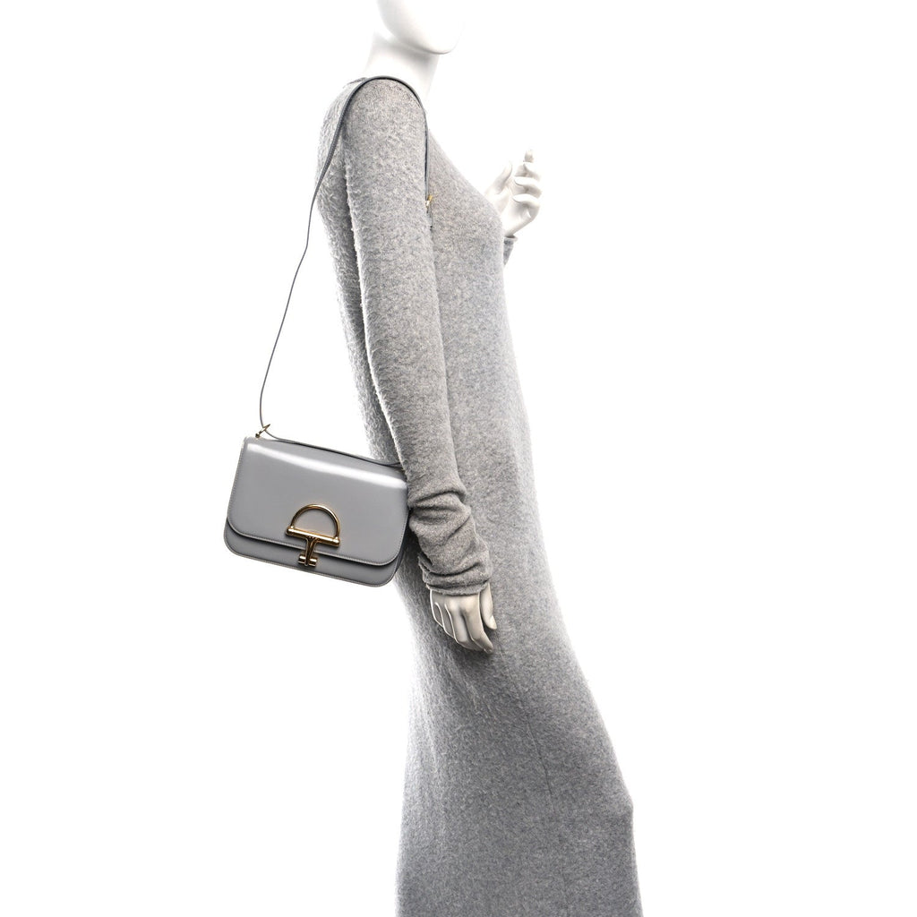 Gucci Calfskin Siena Small Shoulder Bag Grey