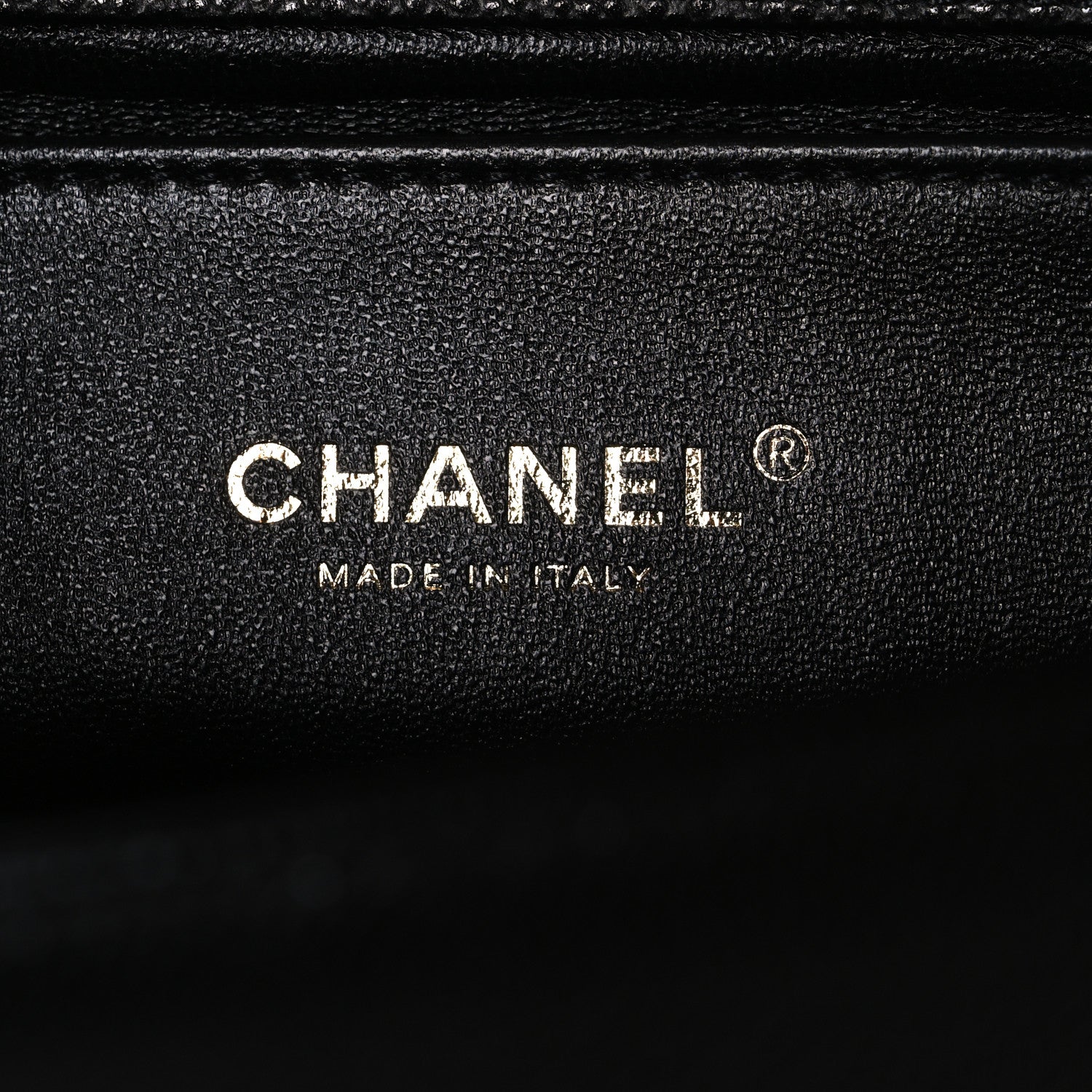 Chanel Caviar Chevron Quilted Medium Boy Flap Black