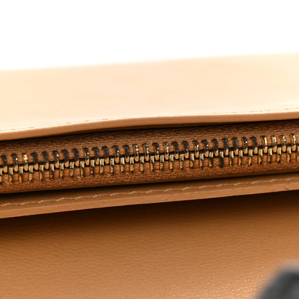 Louis Vuitton Taurillon LV Vertical Capucines Wallet Black Arizona