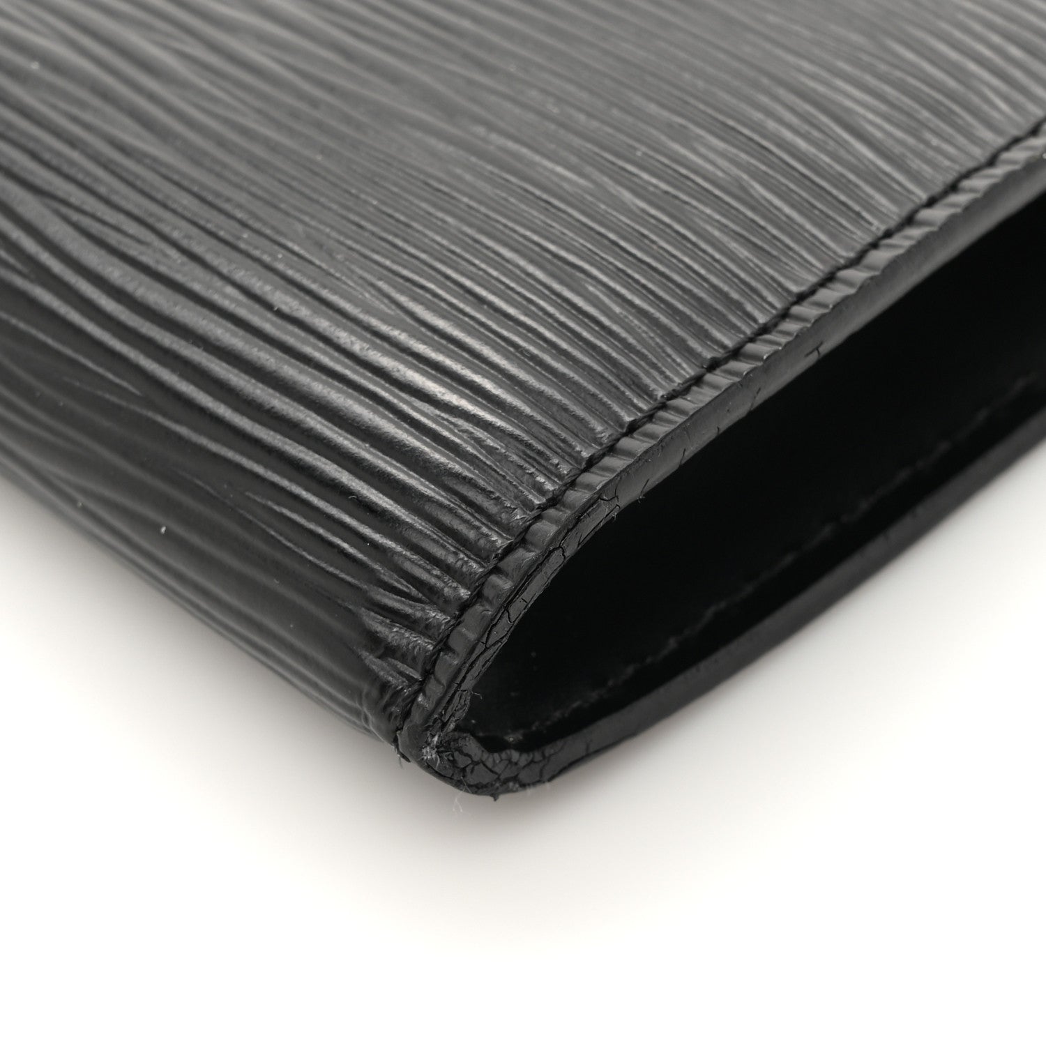 Louis Vuitton Epi Pochette Accessories 24 Black