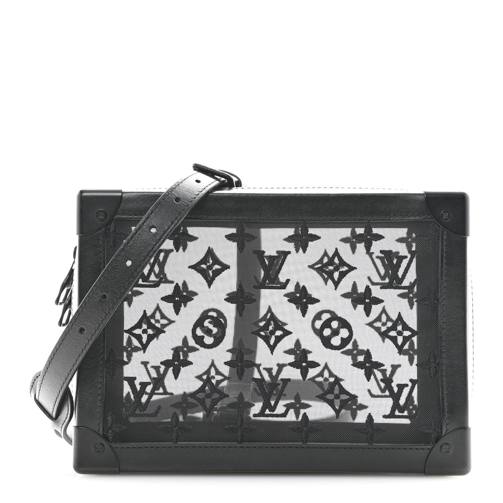 Louis Vuitton Monogram See Through Soft Trunk Black