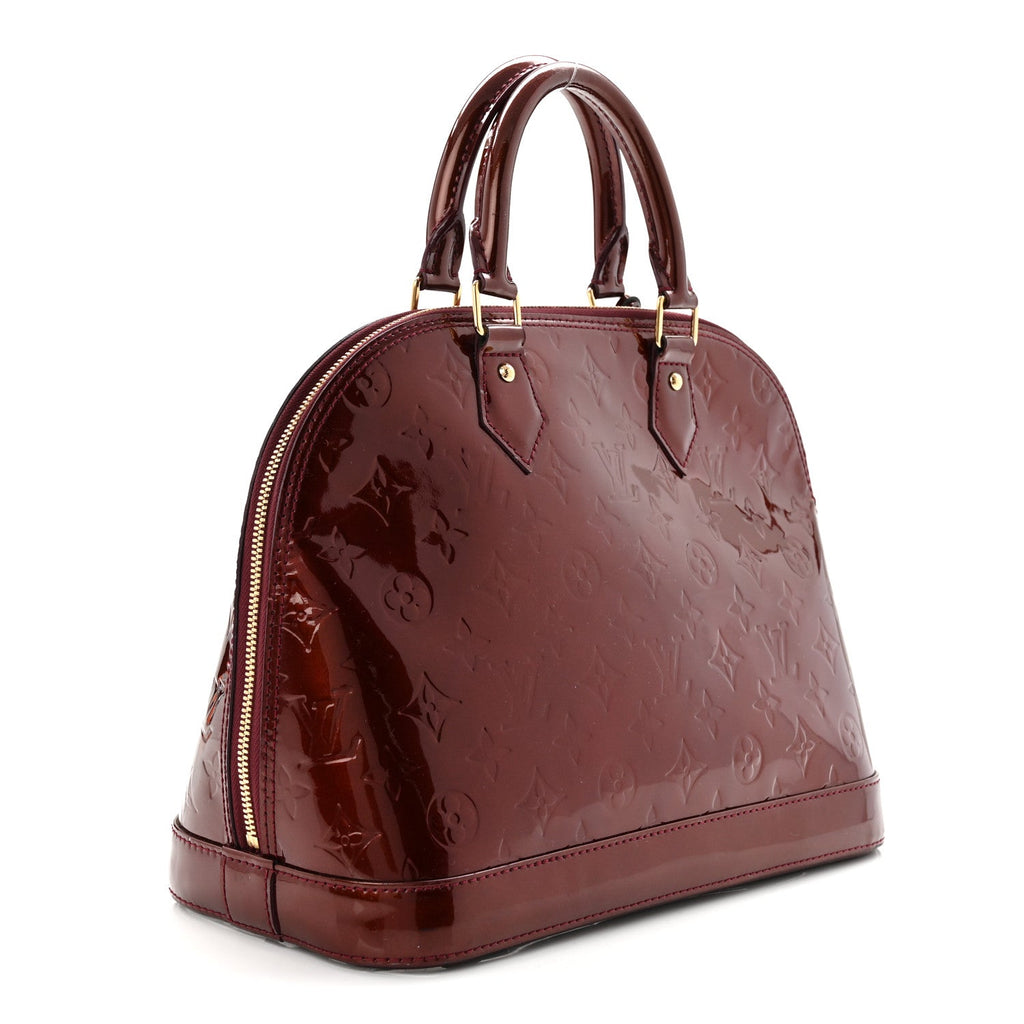 Louis Vuitton Vernis Alma PM Rouge Fauviste