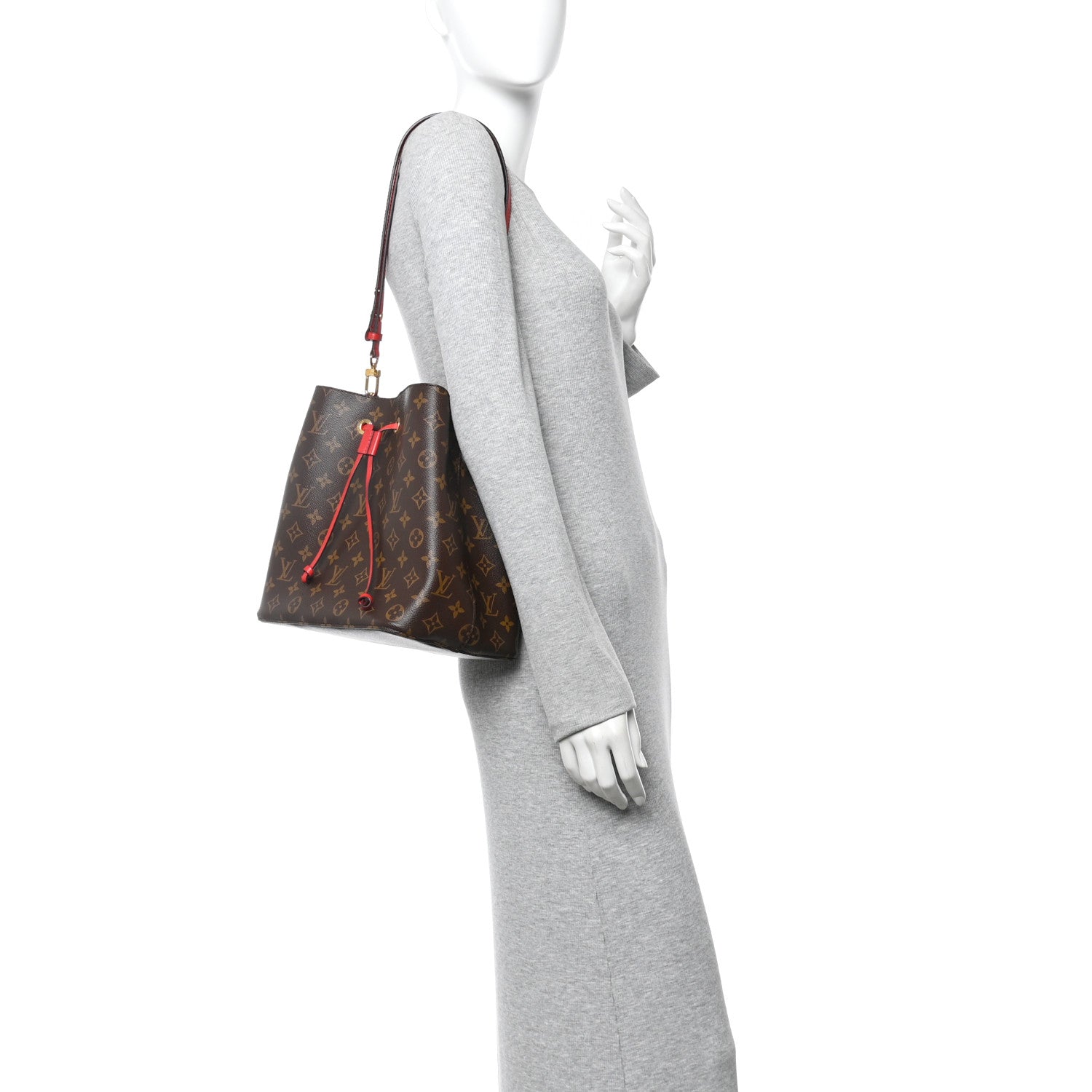 Louis Vuitton Monogram Neonoe MM Coquelicot