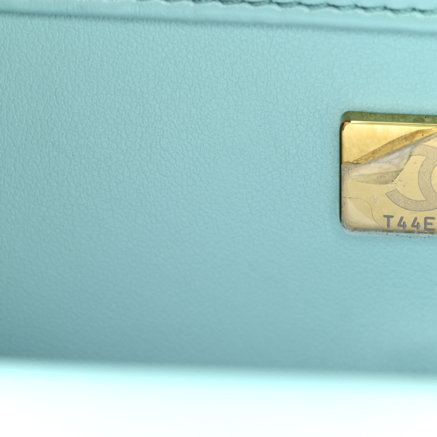 Chanel Calfskin Quilted Mini Perfect Fit Flap Turquoise