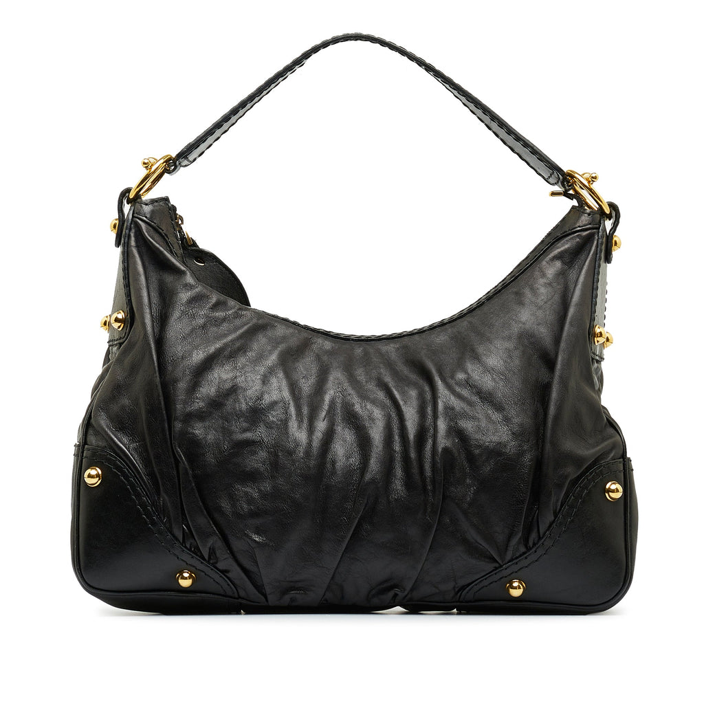 GUCCI Jockey Shoulder Bag