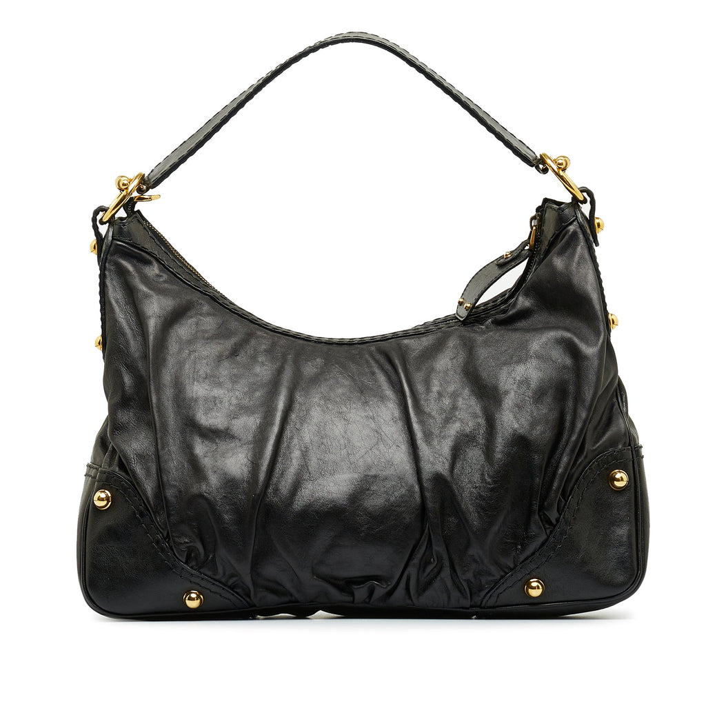 GUCCI Jockey Shoulder Bag