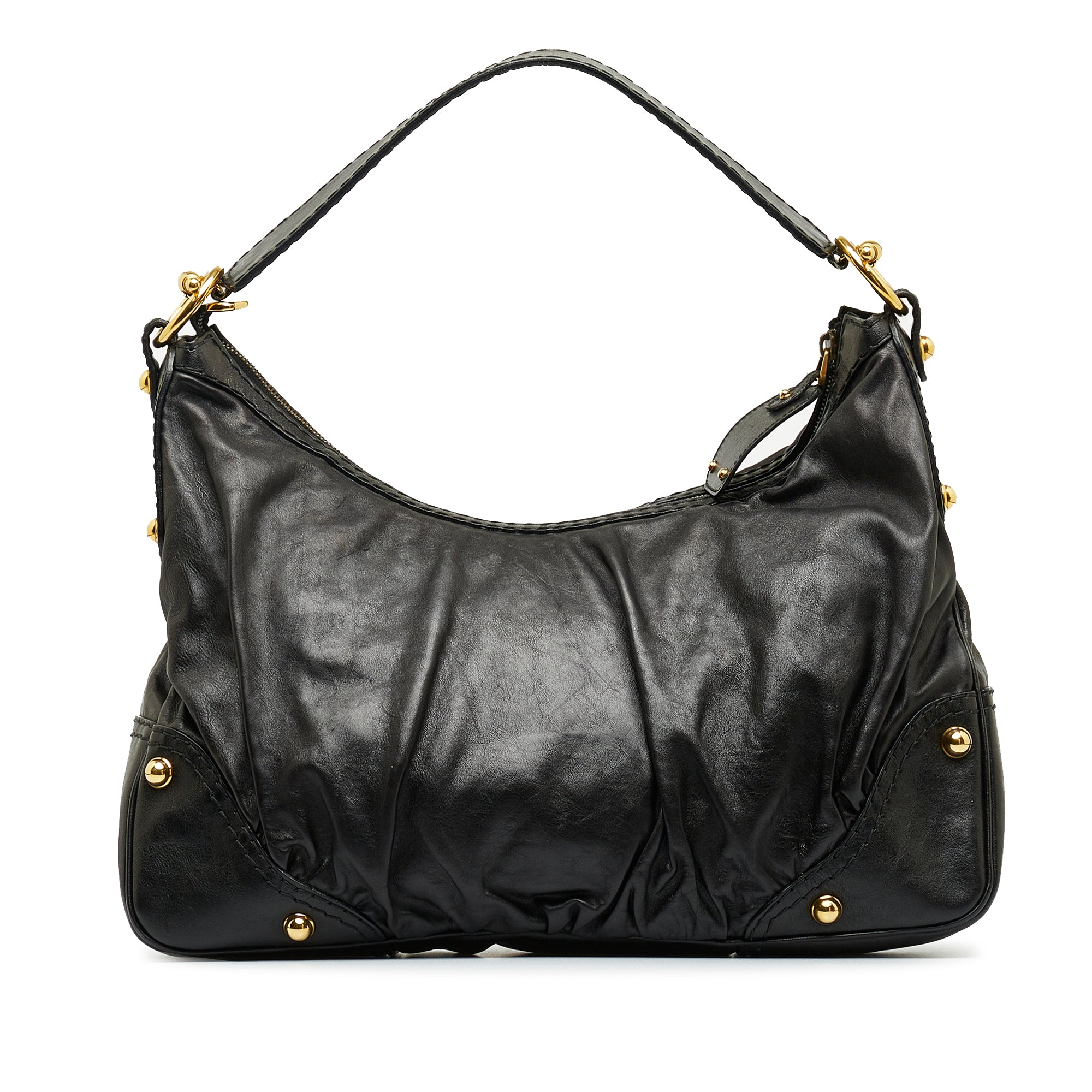 GUCCI Jockey Shoulder Bag