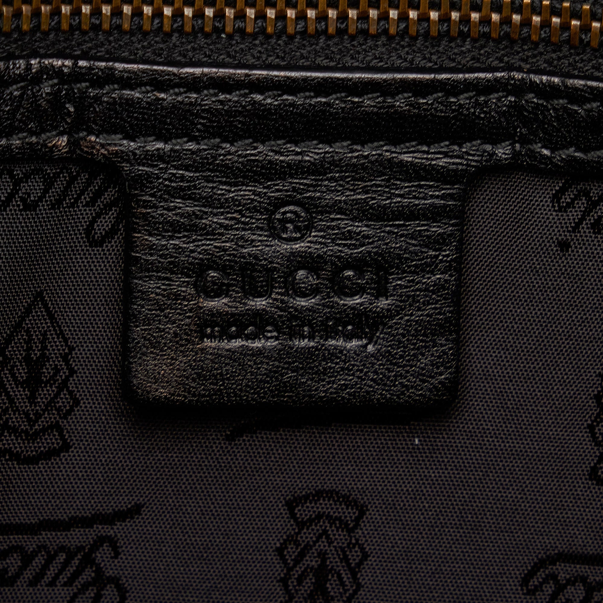GUCCI Jockey Shoulder Bag