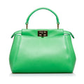 FENDI Mini Peekaboo Satchel