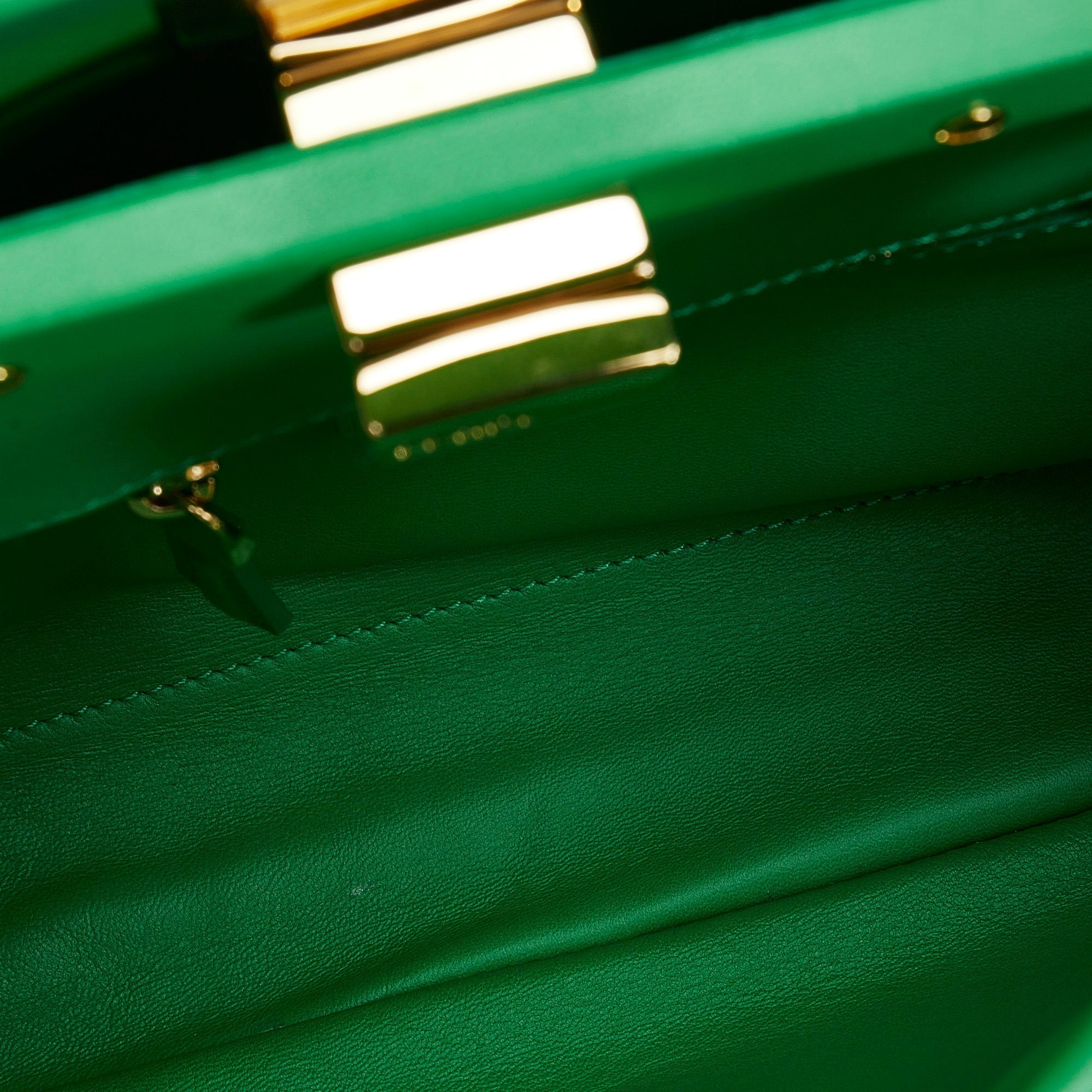 FENDI Mini Peekaboo Satchel
