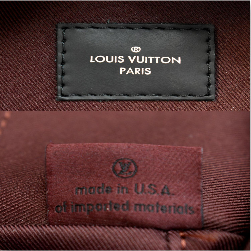 LOUIS VUITTON Josh Monogram Canvas Backpack Bag Brown