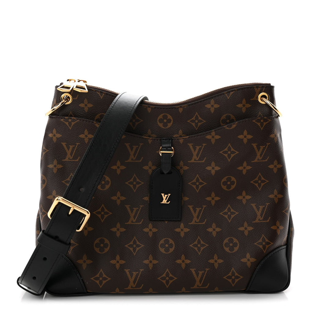 Louis Vuitton Monogram Odeon MM Black