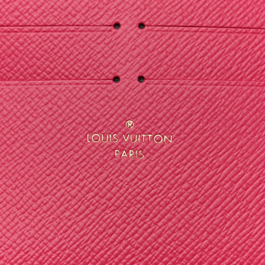 Louis Vuitton Calfskin Felicie Card Holder Insert Fuchsia