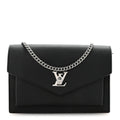 Louis Vuitton Soft Calfskin My Lockme Chain Pochette Black