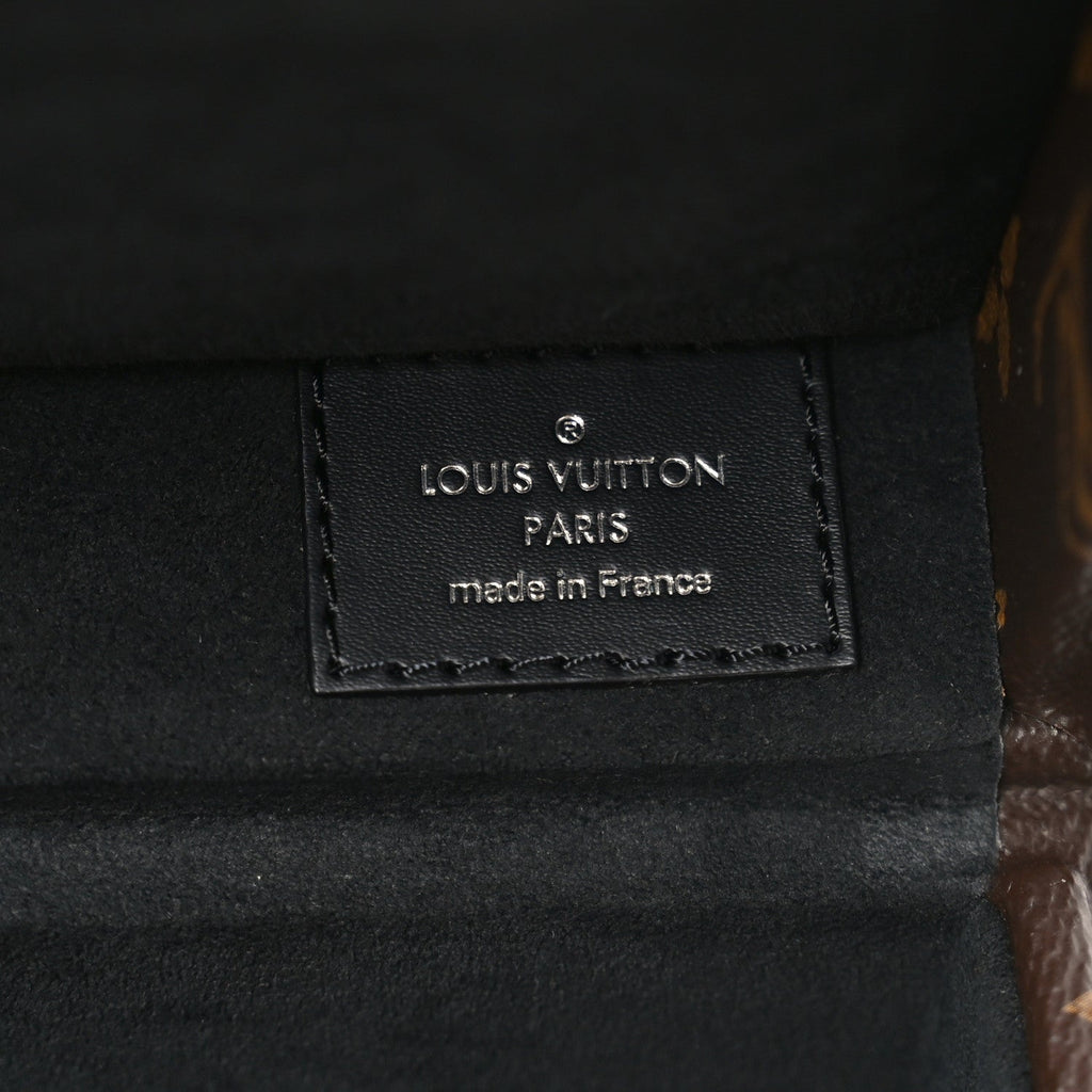 Louis Vuitton Monogram Coffret Watch Case Black