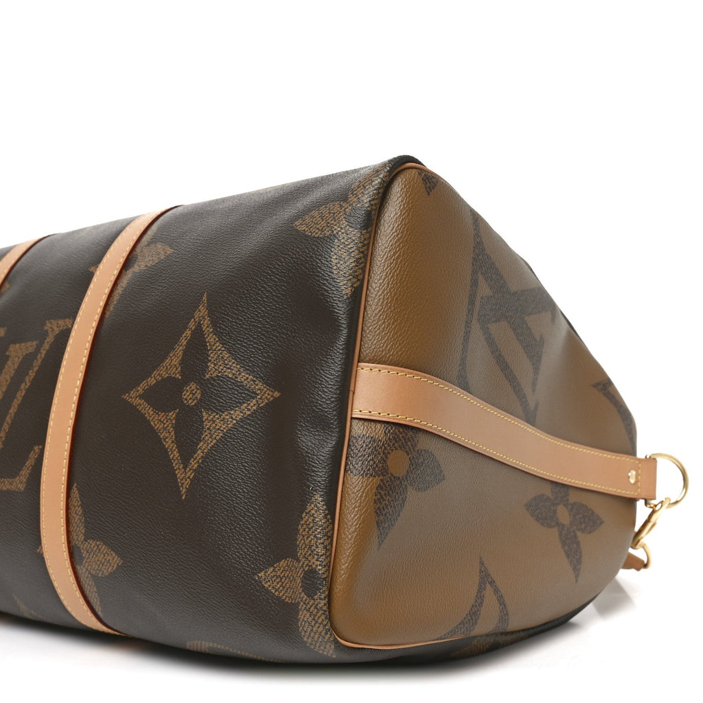 Louis Vuitton Reverse Monogram Giant Keepall Bandouliere 50