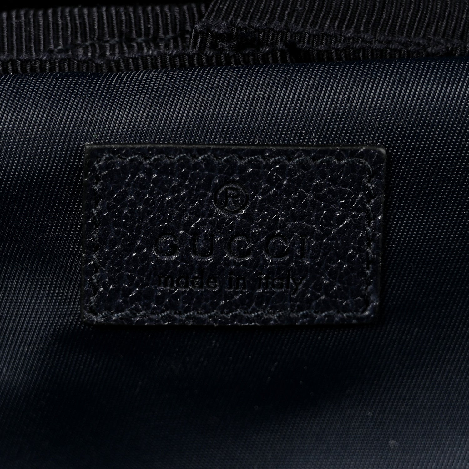 Gucci GG Supreme Monogram Web Medium Savoy Trolley Beige Blue