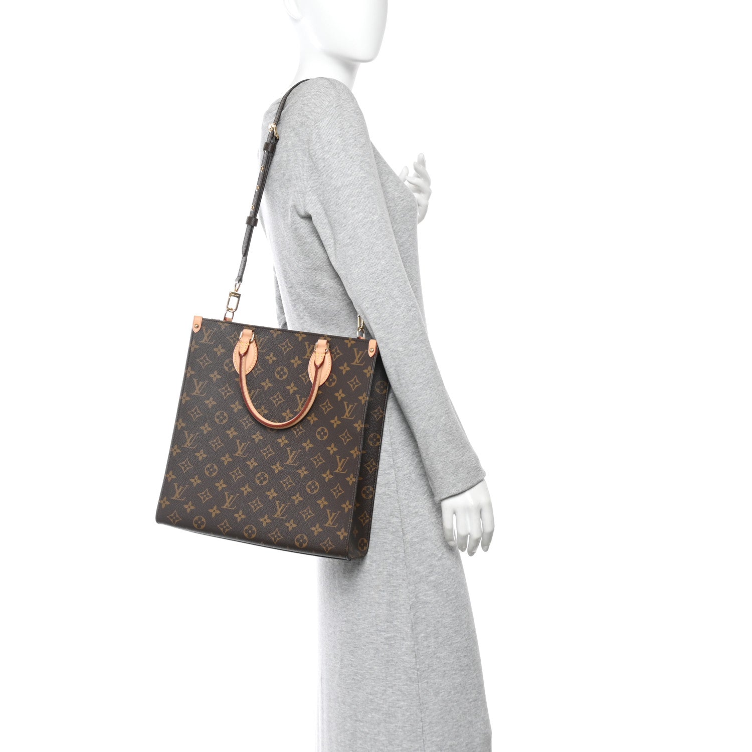 Louis Vuitton Monogram Sac Plat PM