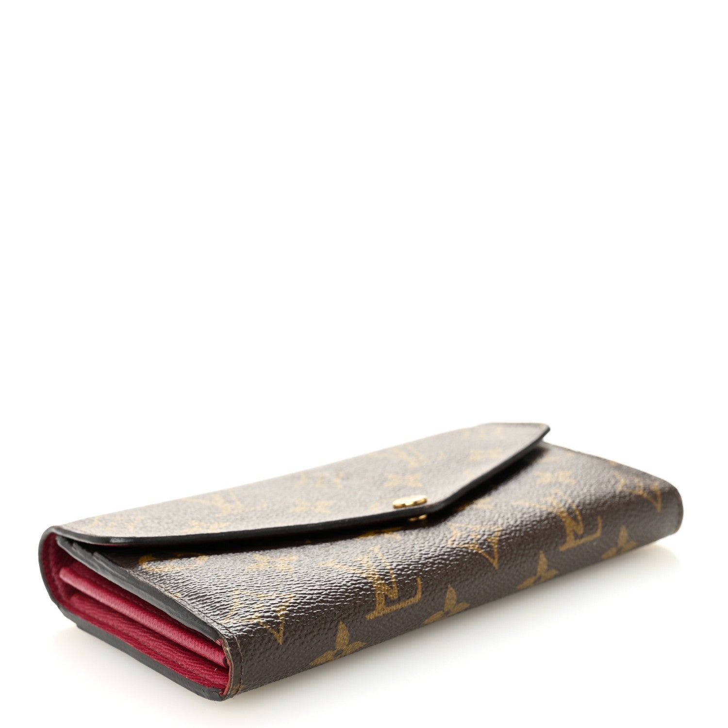 Louis Vuitton Monogram Sarah Wallet NM Fuchsia