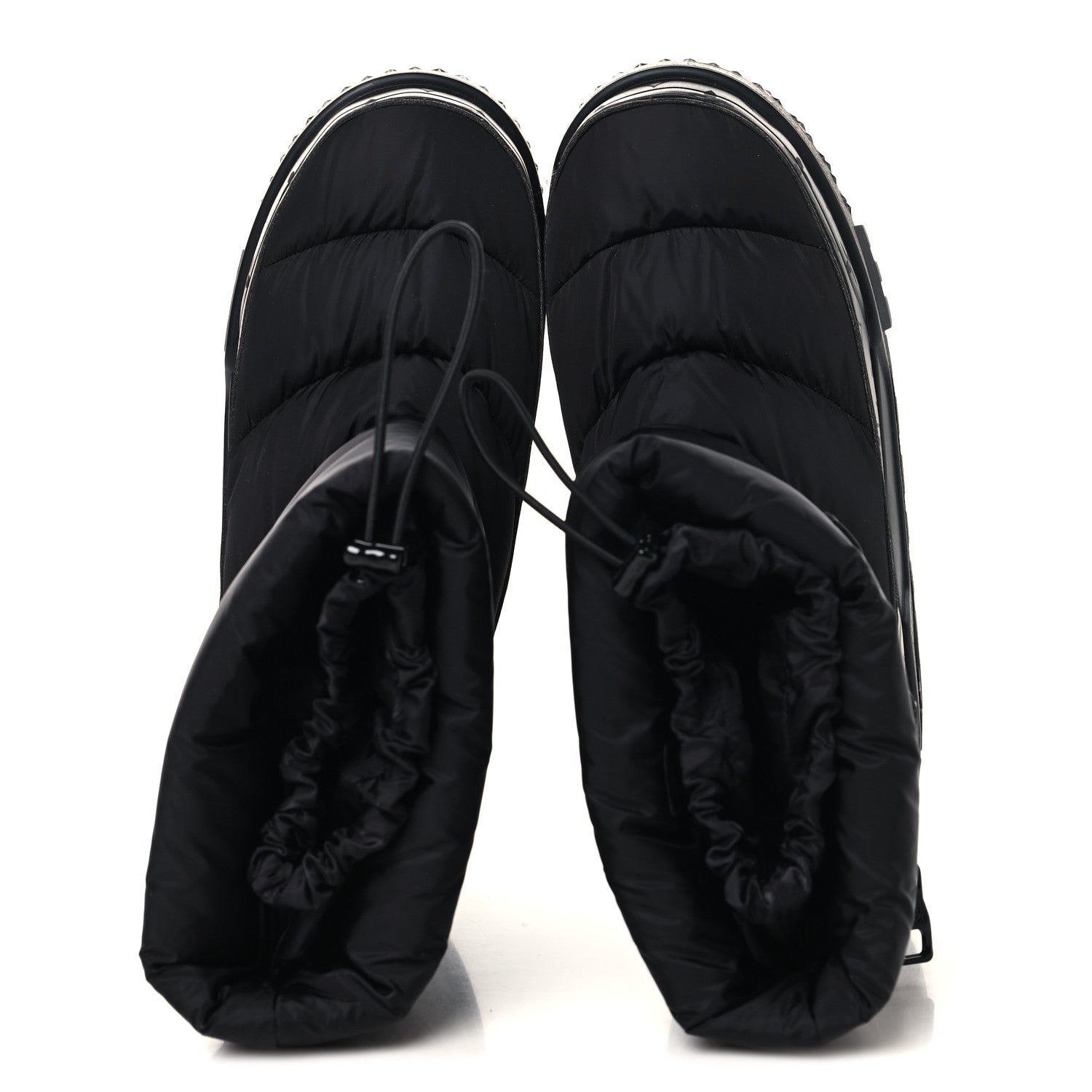 Louis Vuitton Nylon Monogram LV Alpine Mens Boot 9 Black