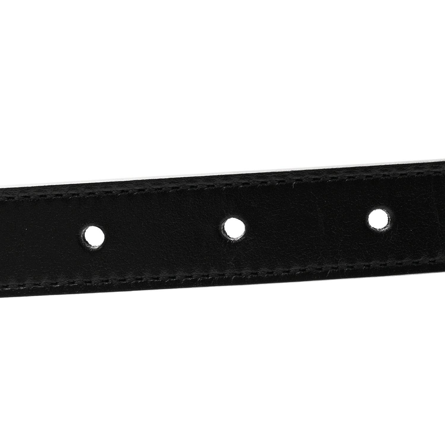 Gucci Calfskin Double G 20mm Belt 95 38 Black