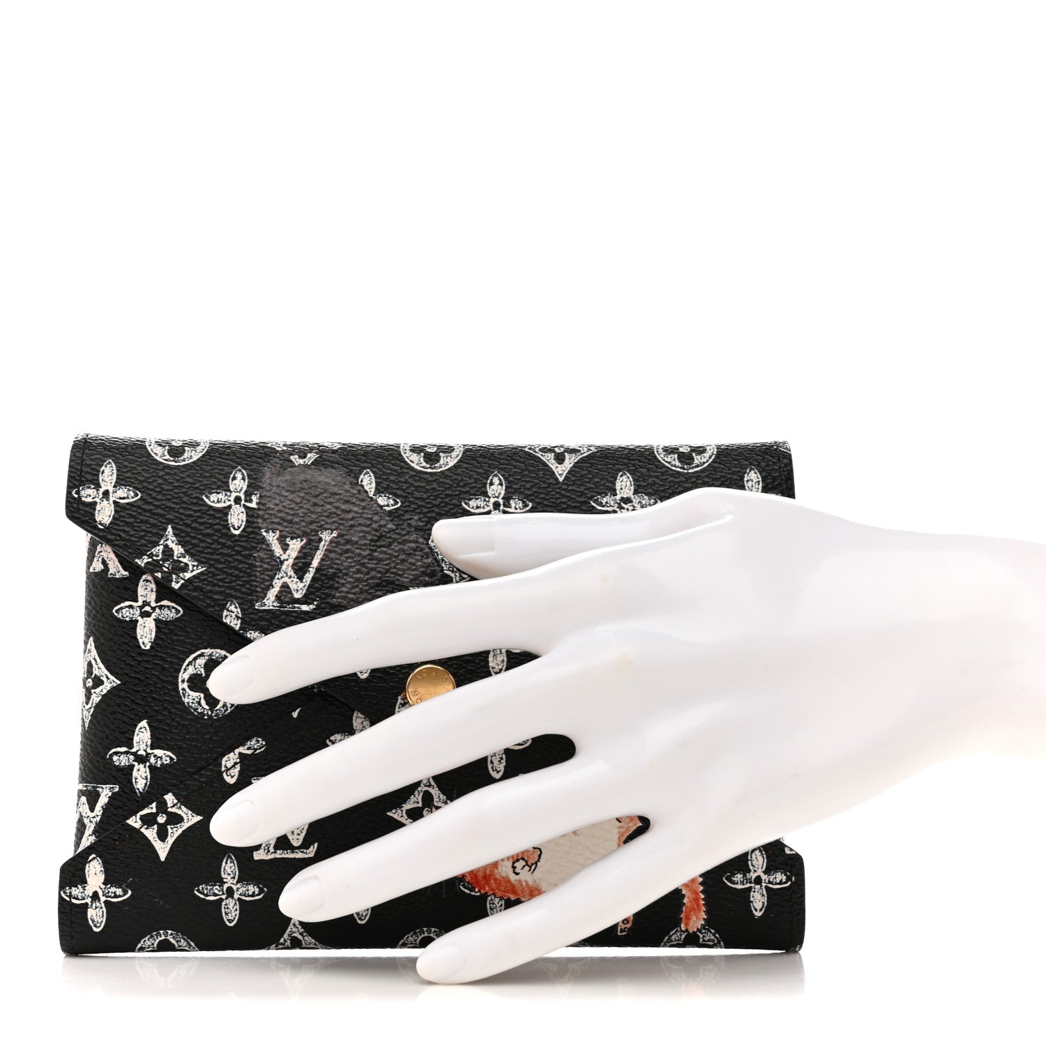 Louis Vuitton Catogram Medium Kirigami Pochette Black