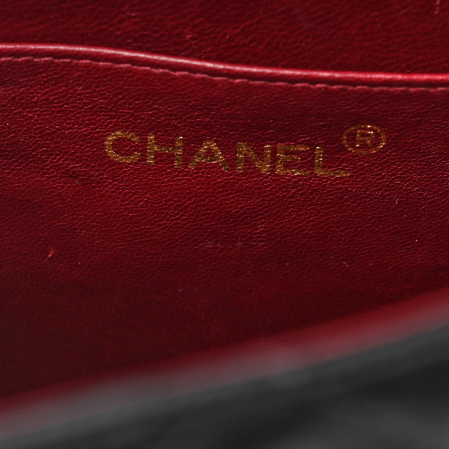 Chanel Lambskin Quilted XL Jumbo Single Flap Black