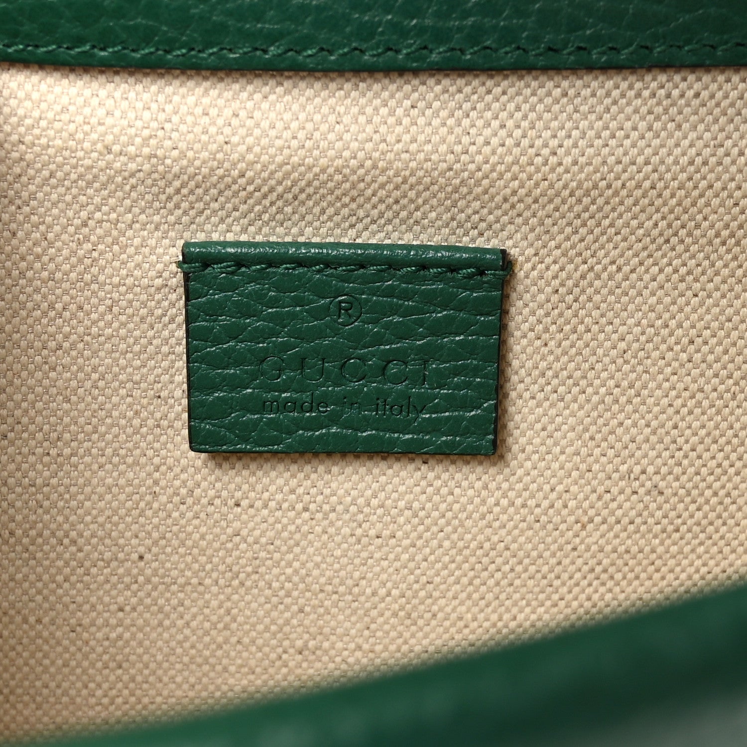 Gucci Calfskin Mini Dionysus Shoulder Bag Emerald