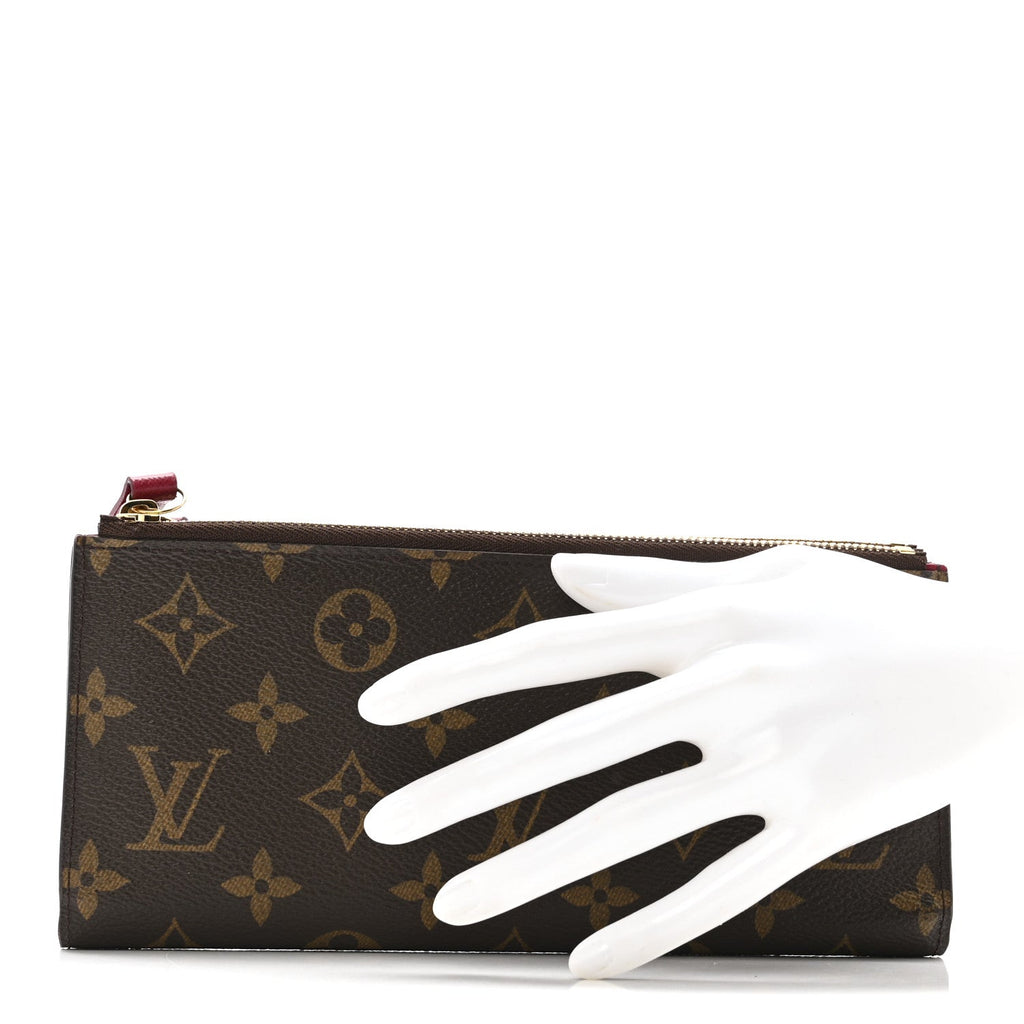 Louis Vuitton Monogram Adele Wallet Fuchsia