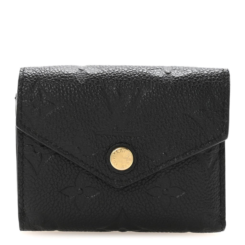Louis Vuitton Empreinte Zoe Wallet Black