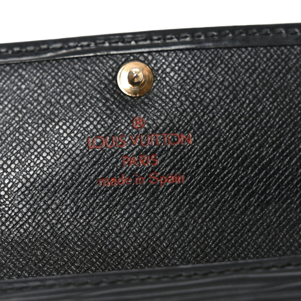 Louis Vuitton Epi Multicles 4 Key Holder Black