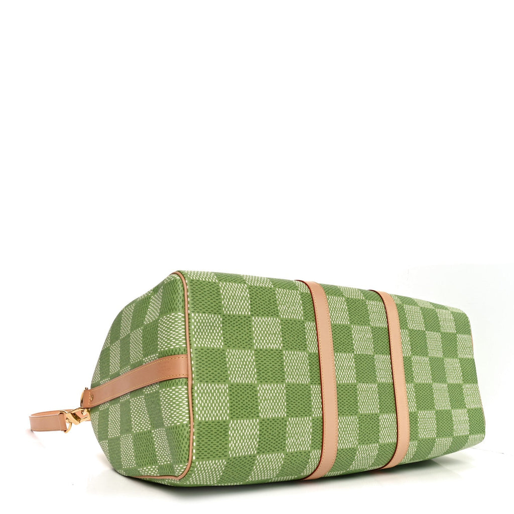Louis Vuitton Damier Golf Keepall Bandouliere 50 Green