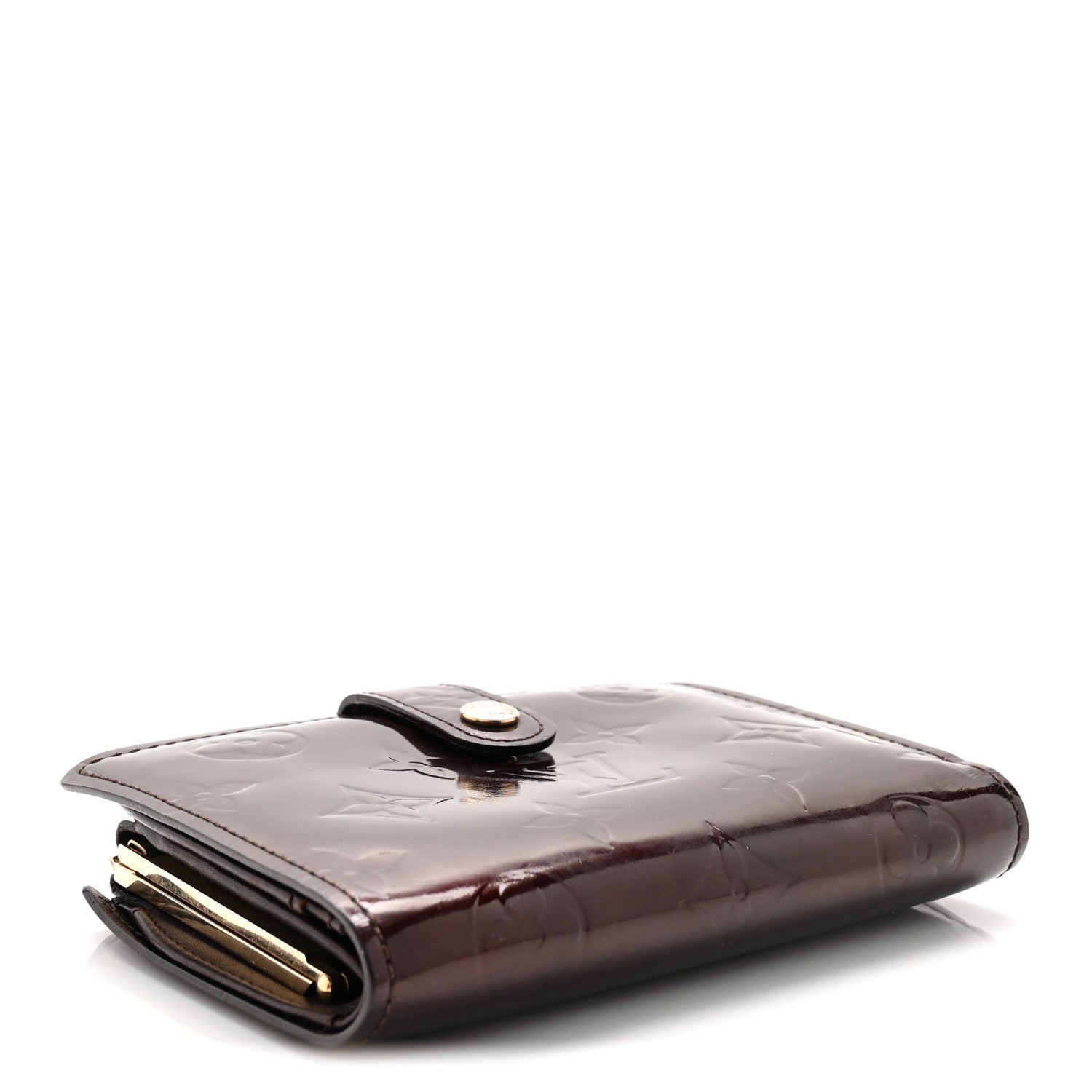 Louis Vuitton Vernis French Purse Wallet Amarante