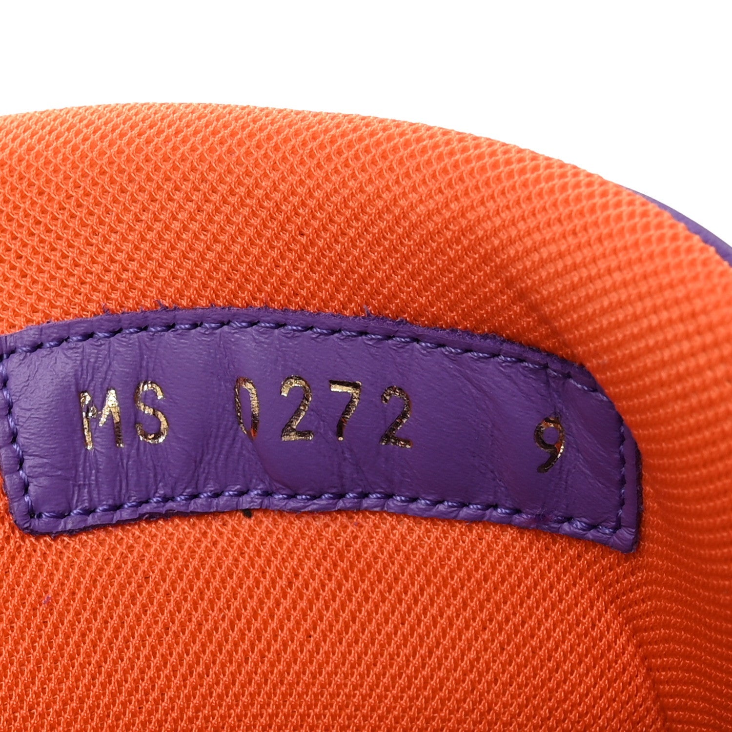Louis Vuitton Calfskin Epi Mens LV Trainer Sneakers 9 Violet