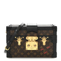Louis Vuitton Monogram Petite Malle Black