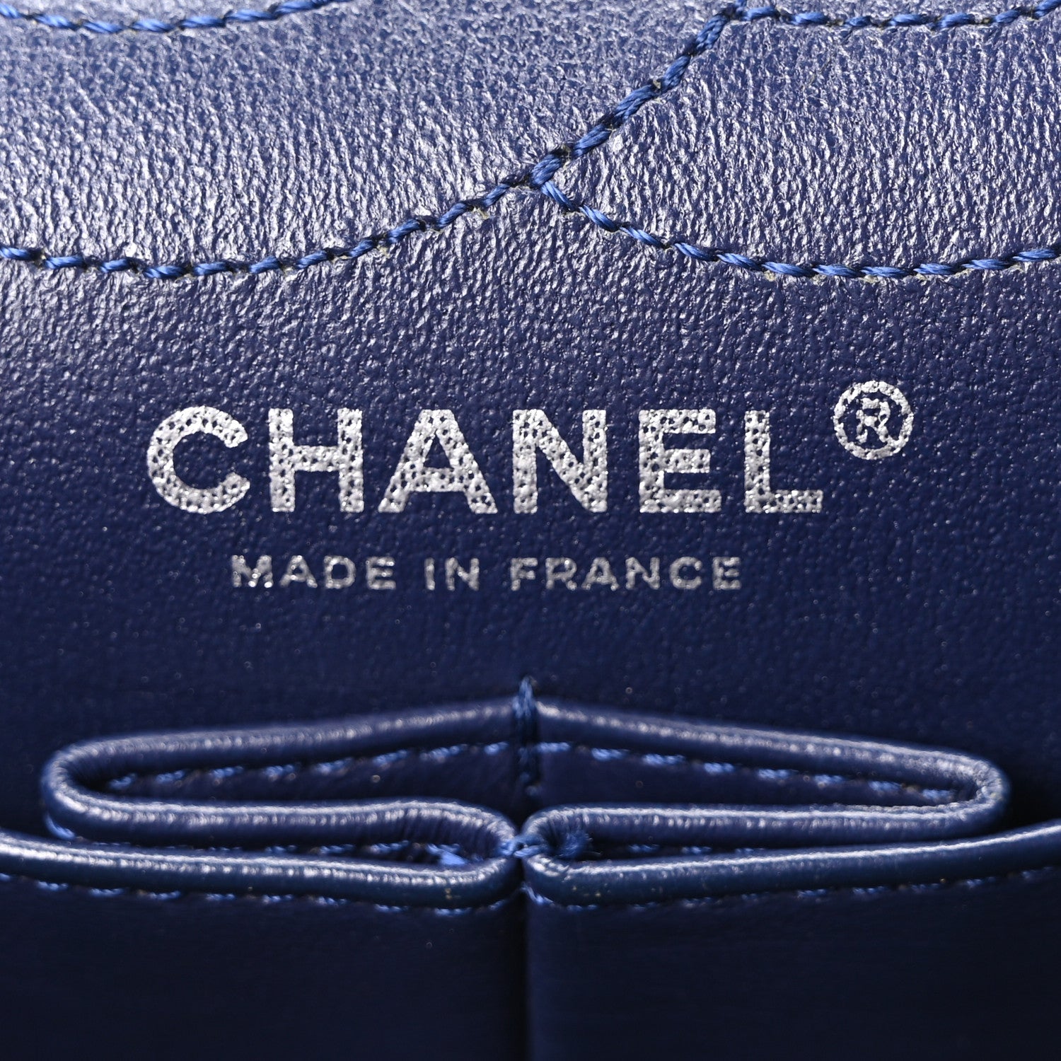 Chanel Aged Calfskin Quilted 2.55 Reissue 226 Flap Dark Blue