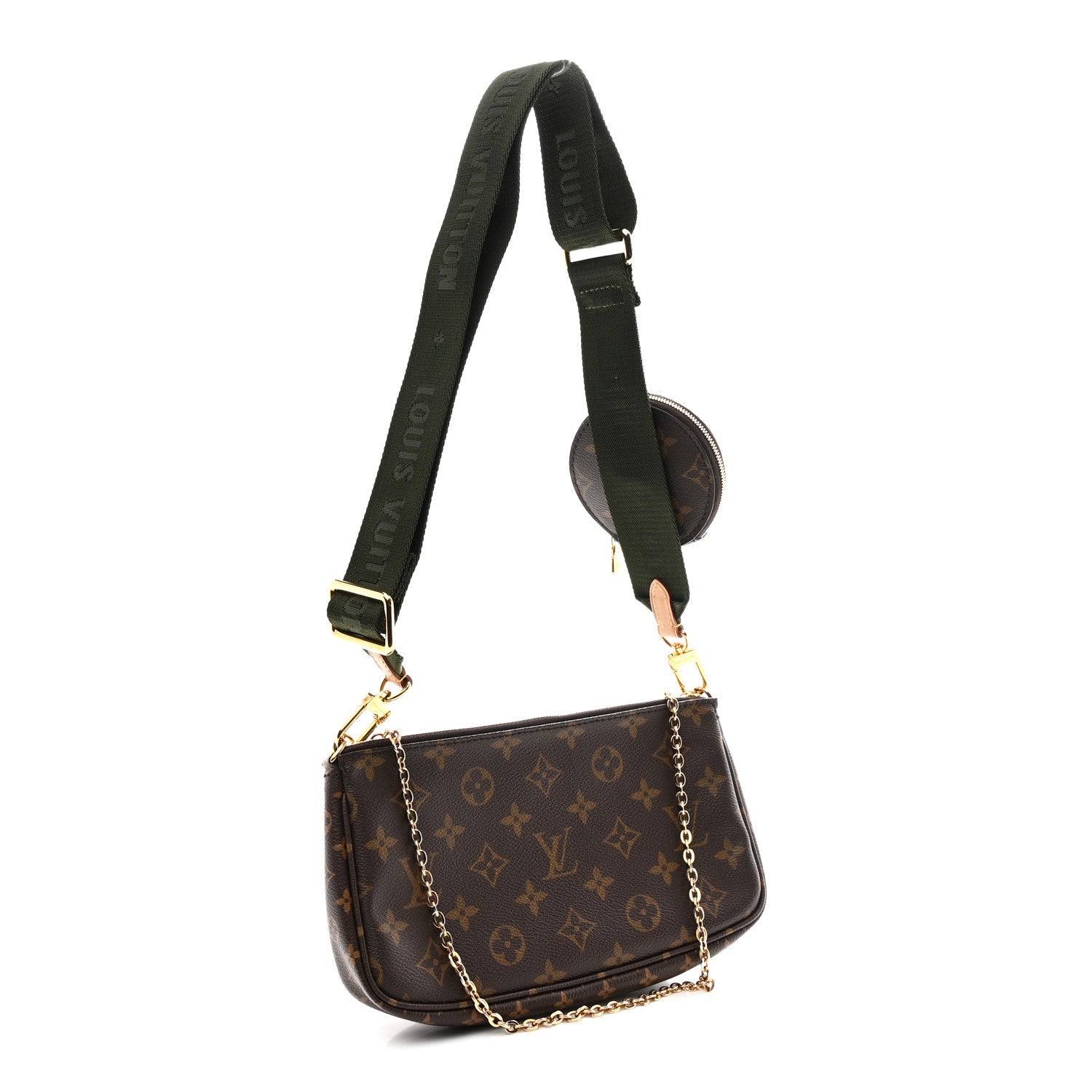 Louis Vuitton Monogram Multi Pochette Accessories Kaki