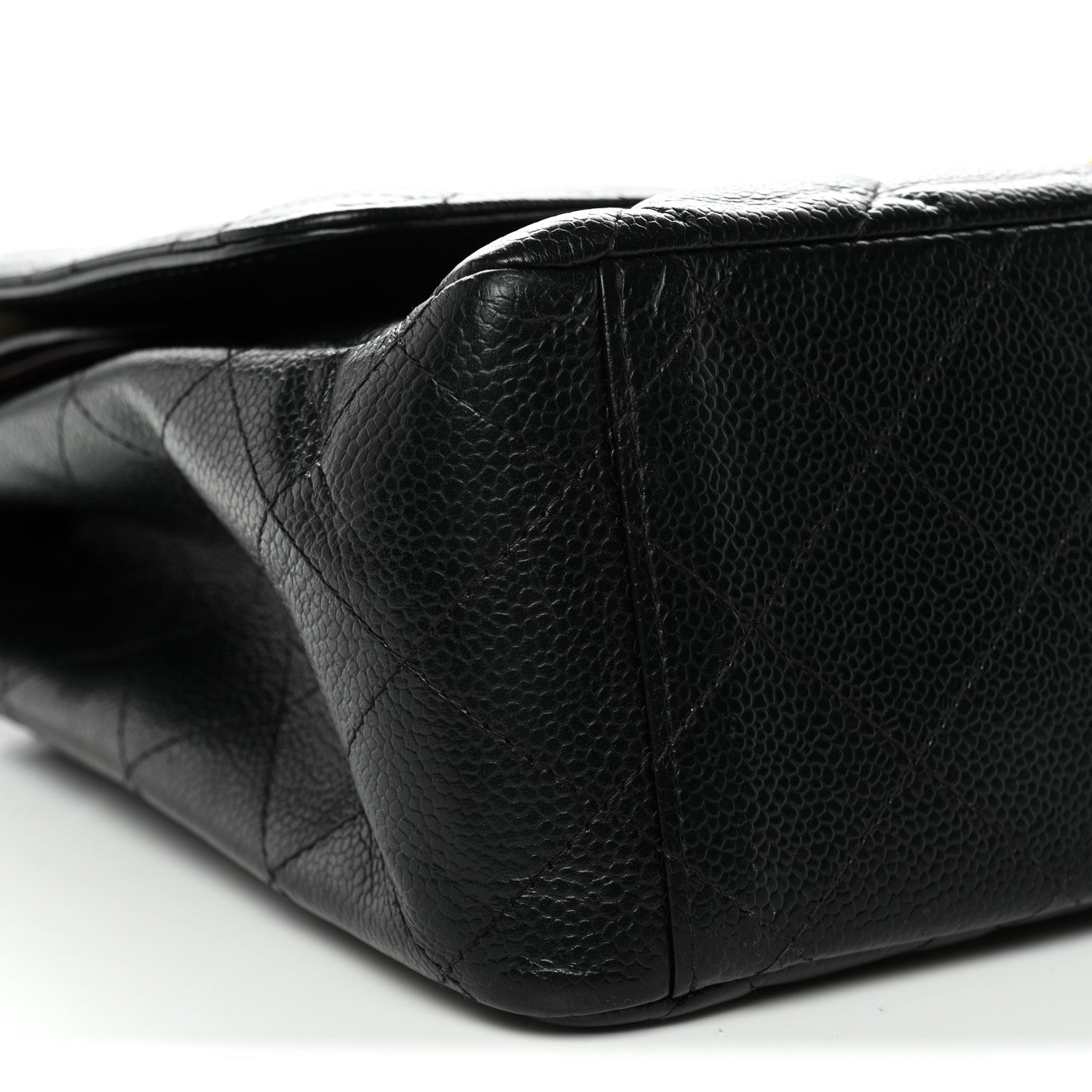 Chanel Caviar Quilted Maxi Double Flap Black