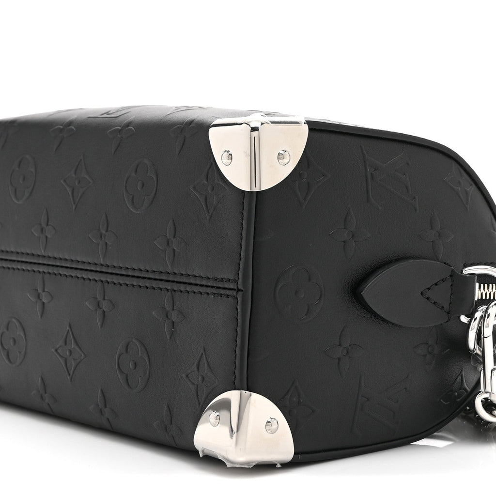 Louis Vuitton Calfskin Monogram Bold Speedy Trunk 20