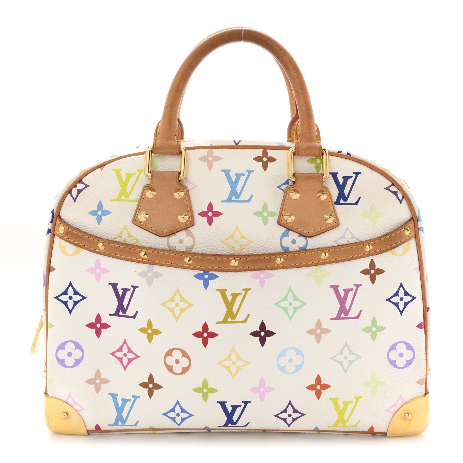 Louis Vuitton Monogram Multicolor Trouville White