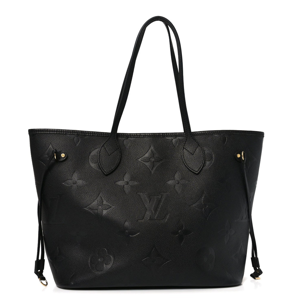 Louis Vuitton Empreinte Monogram Giant Neverfull MM Black