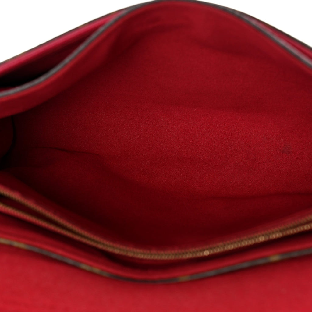 Louis Vuitton Monogram Pallas Chain Poppy