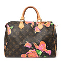 Louis Vuitton Monogram Roses Speedy 30