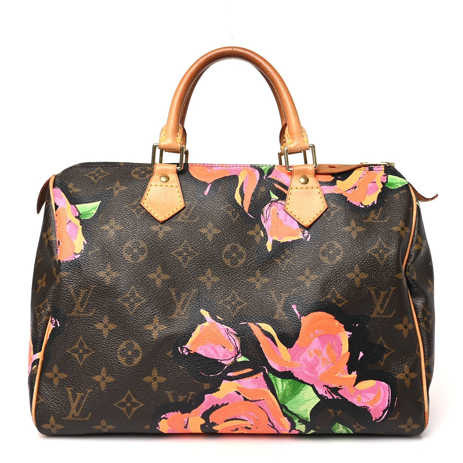 Louis Vuitton Monogram Roses Speedy 30