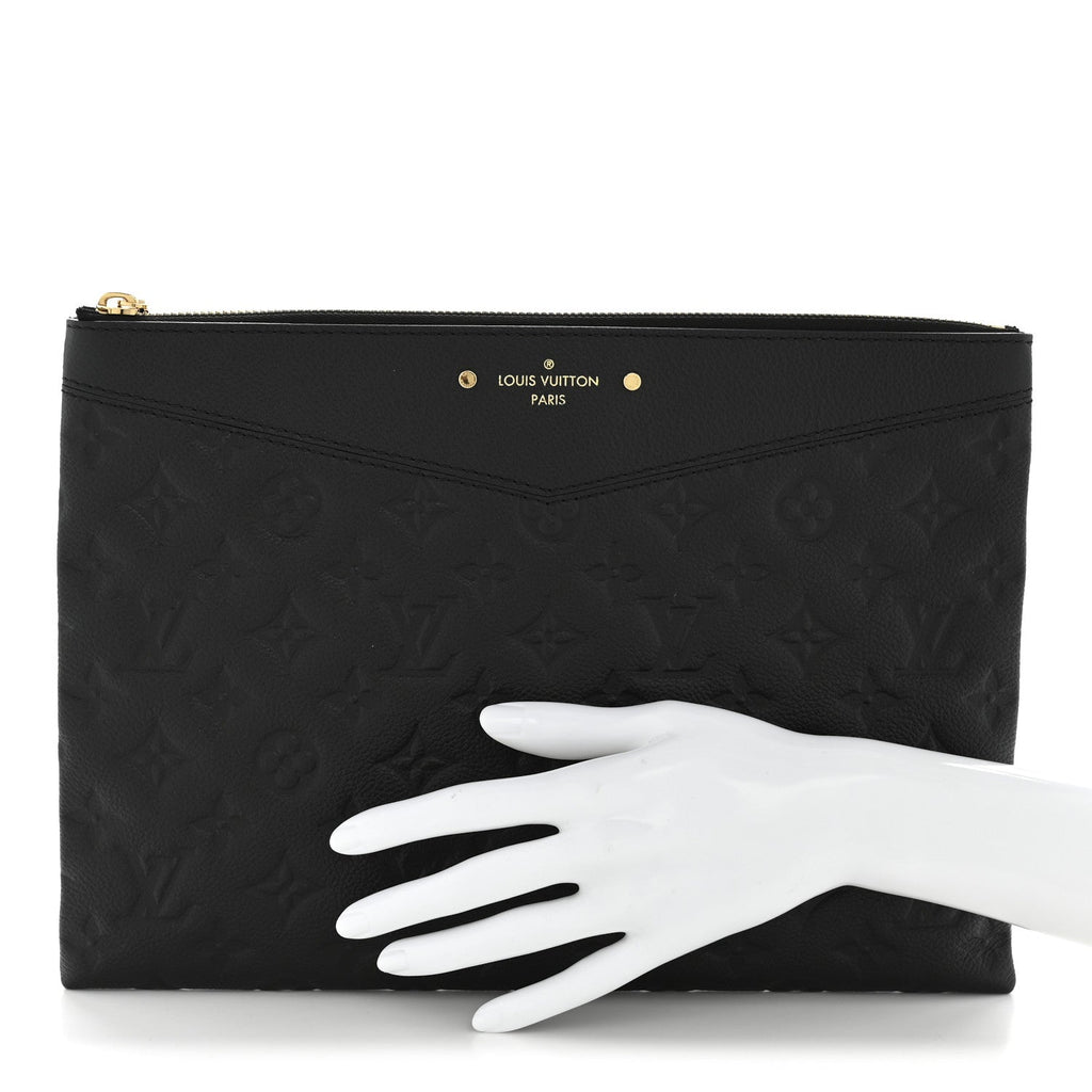 Louis Vuitton Empreinte Daily Pouch Black