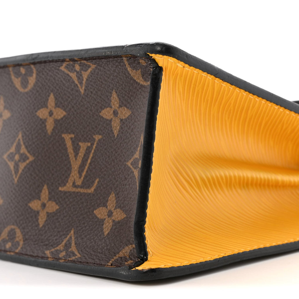 Louis Vuitton Vernis Epi Monogram Spring Street Bitume Metallise